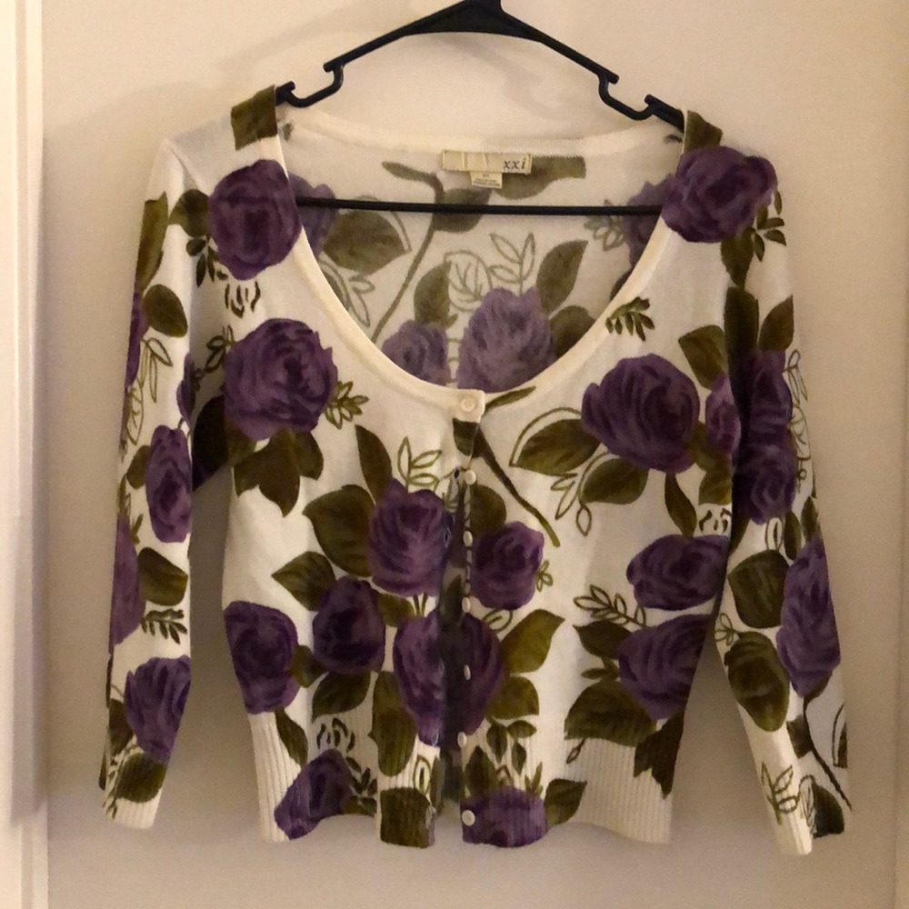 Floral Cardigan